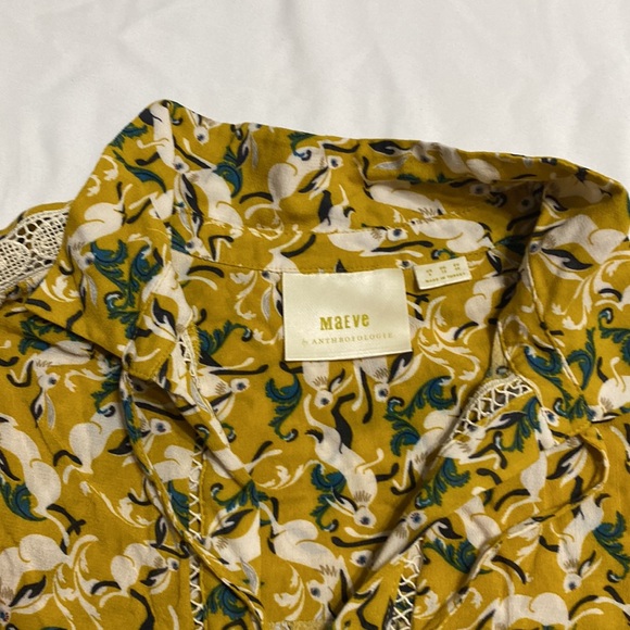 Anthropologie Peasant Blouse - Picture 3 of 7